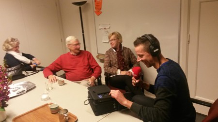 Interview voor Radio M