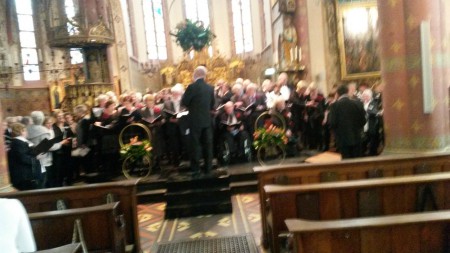 za 23 nov oefenen met 5 koren